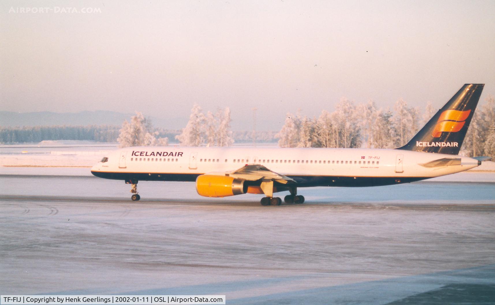 TF-FIJ, 1991 Boeing 757-208 C/N 25085, Icelandair