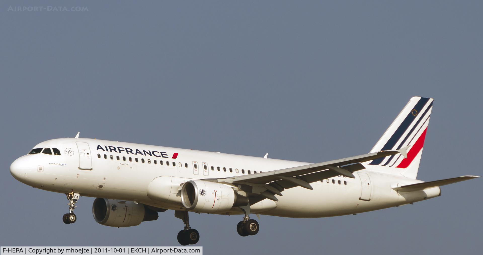 F-HEPA, 2009 Airbus A320-214 C/N 4139, Final Copenhagen