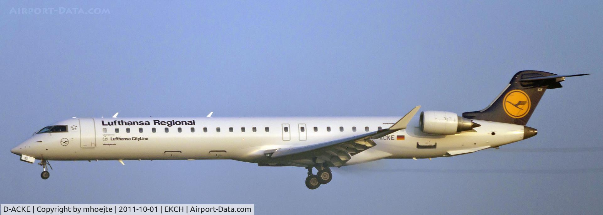 D-ACKE, 2006 Bombardier CRJ-900LR (CL-600-2D24) C/N 15081, Final Copenhagen