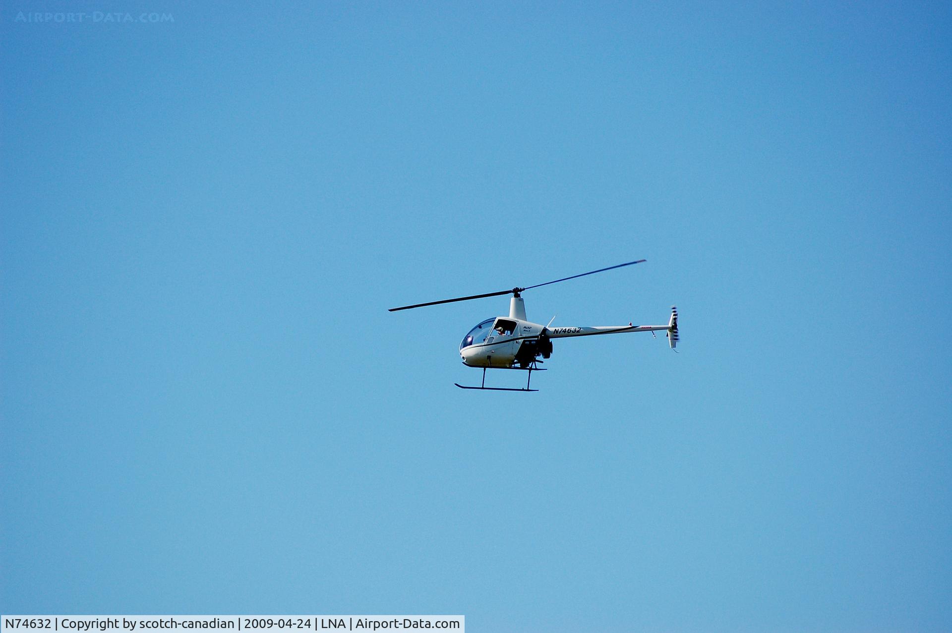 N74632, 2005 Robinson R22 Beta C/N 3963, 2005 Robinson Helicopter R22 BETA N74632 at Palm Beach County Park Airport, Lantana, FL
