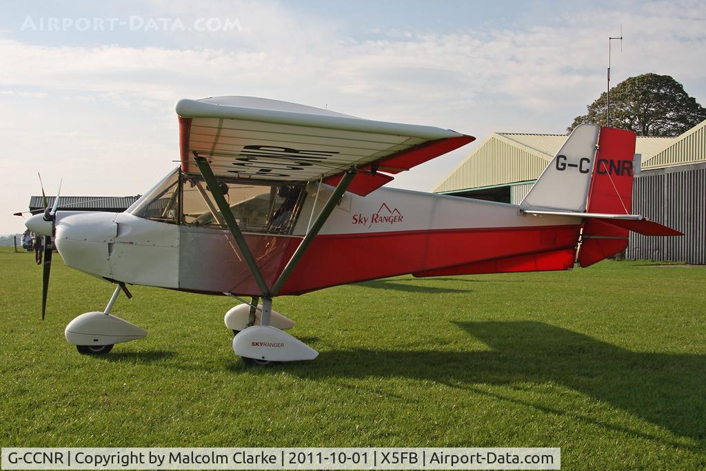 G-CCNR, 2004 Best Off Skyranger 912(2) C/N BMAA/HB/315, Skyranger 912(2) at Fishburn Airfield, October 2011.