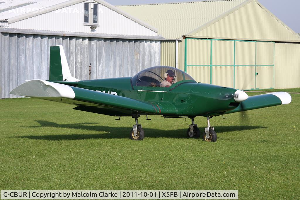 G-CBUR, 2002 Zenair CH-601UL Zodiac C/N PFA 162A-13891, Zenair CH 601UL, Fishburn Airfield, October 2011.
