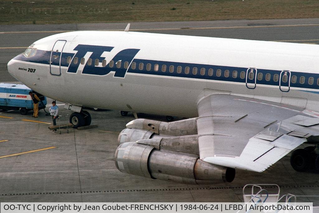 OO-TYC, 1967 Boeing 707-328B C/N 19291, landing 23