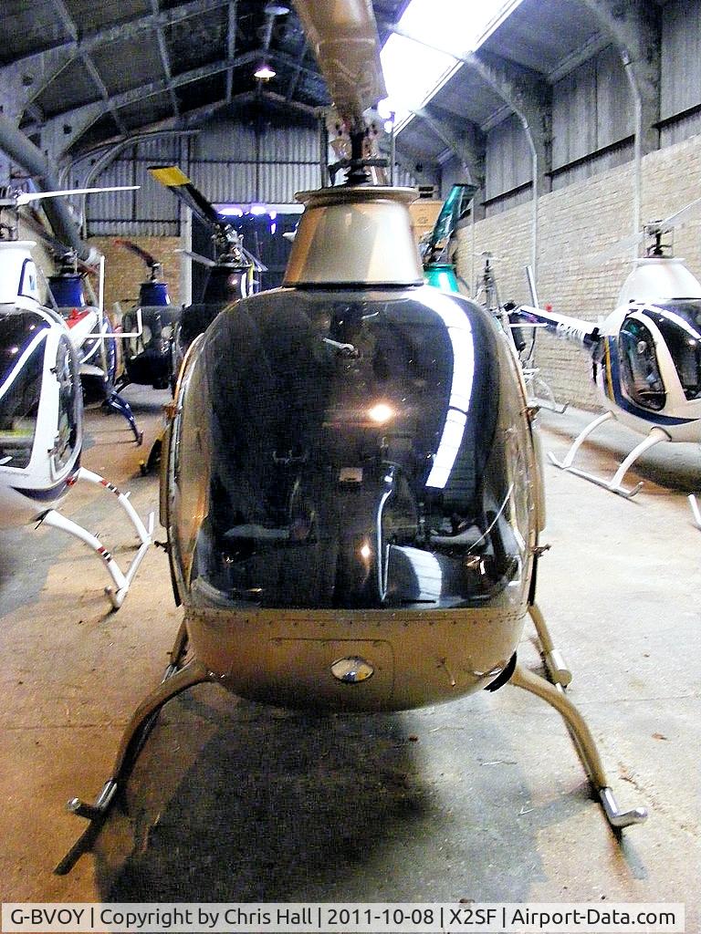 G-BVOY, 1993 Rotorway Exec 90 C/N 5238, At Rotorway UK, Street Farm, Takeley