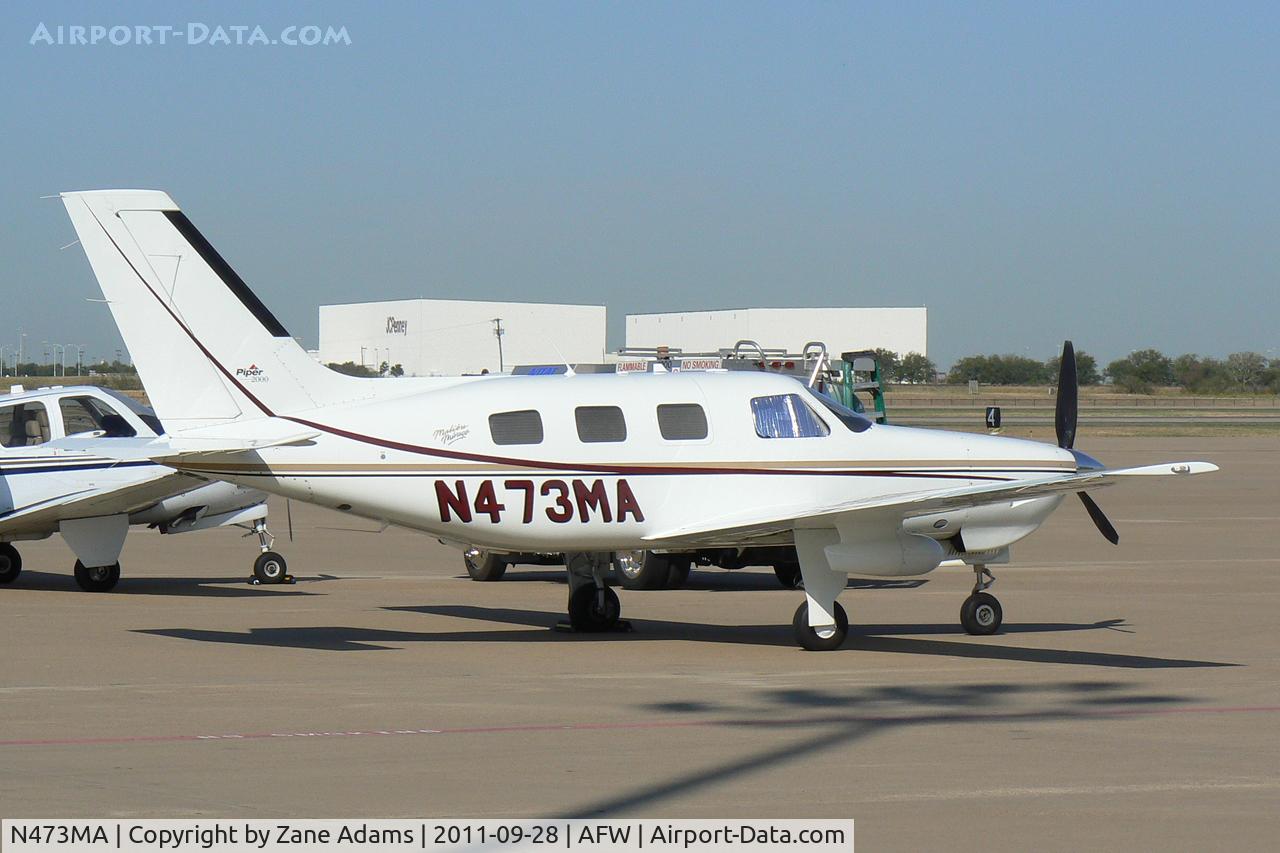 N473MA, Piper PA-46-350P Malibu Mirage C/N 4636273, At Alliance Airport - Fort Worth, TX