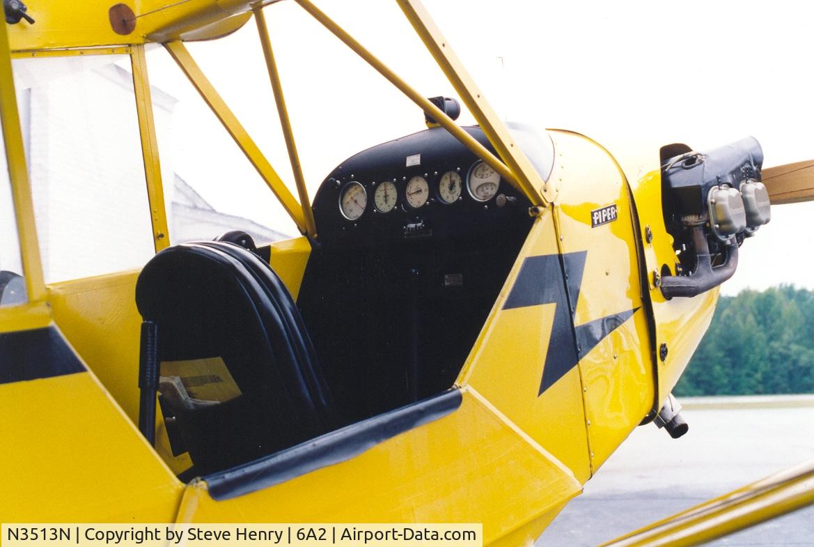 N3513N, 1947 Piper J3C-65 Cub C/N 22743, 3513N