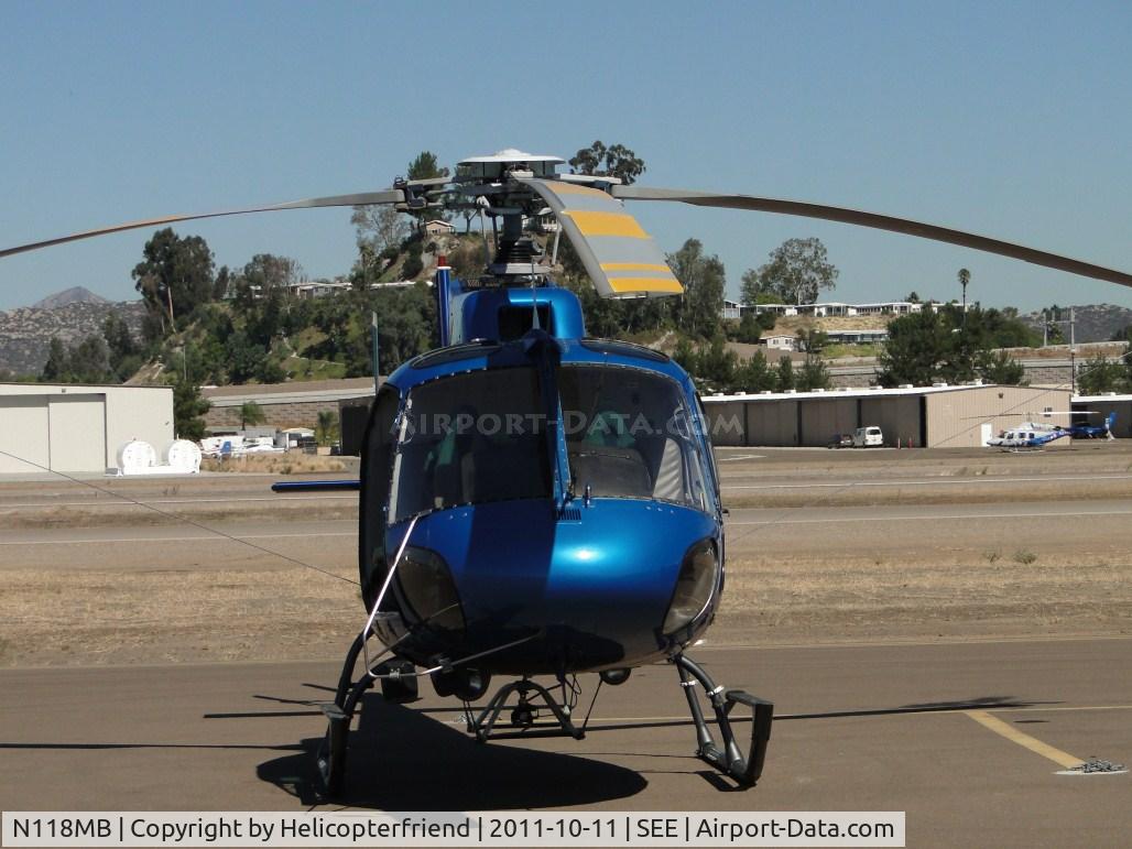 N118MB, 2002 Eurocopter AS-350B-3 Ecureuil Ecureuil C/N 3535, Waiting for a call out