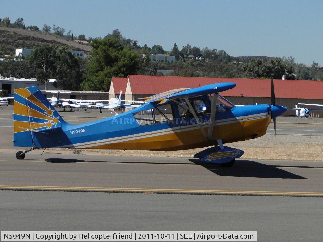 N5049N, 1979 Bellanca 8KCAB Decathlon C/N 521-79, Taxiing towards the runways