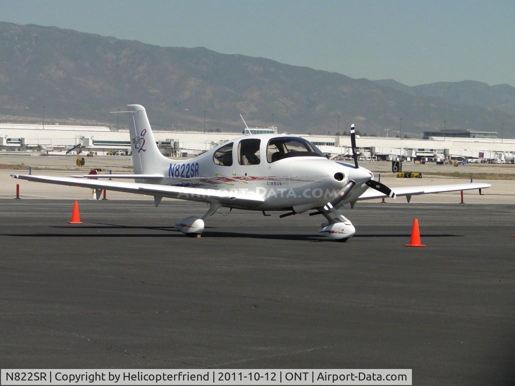 N822SR, 2005 Cirrus SR20 C/N 1567, Parked on the southside