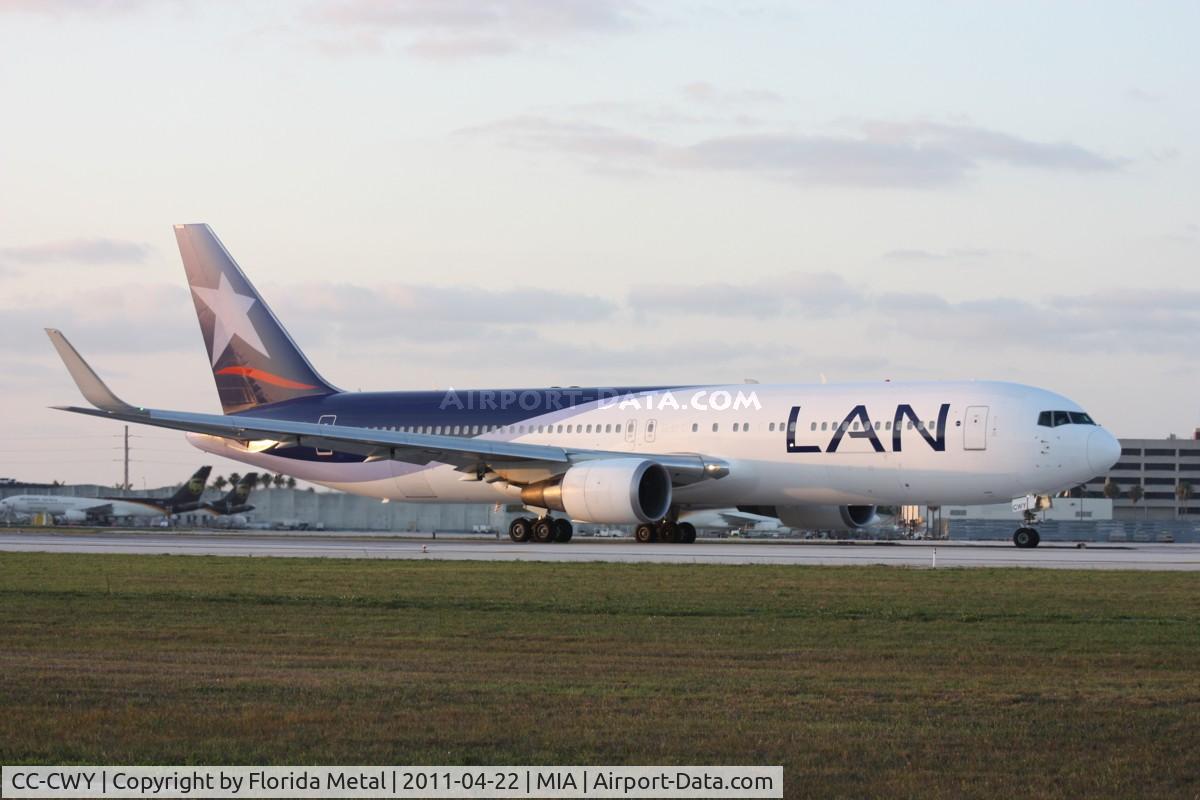 CC-CWY, 2007 Boeing 767-316/ER C/N 35231, LAN 767-300