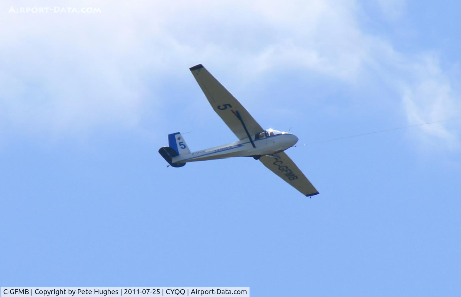 C-GFMB, 1977 Schweizer SGS 2-33A C/N 482, C-GFMB in the circuit at Comox