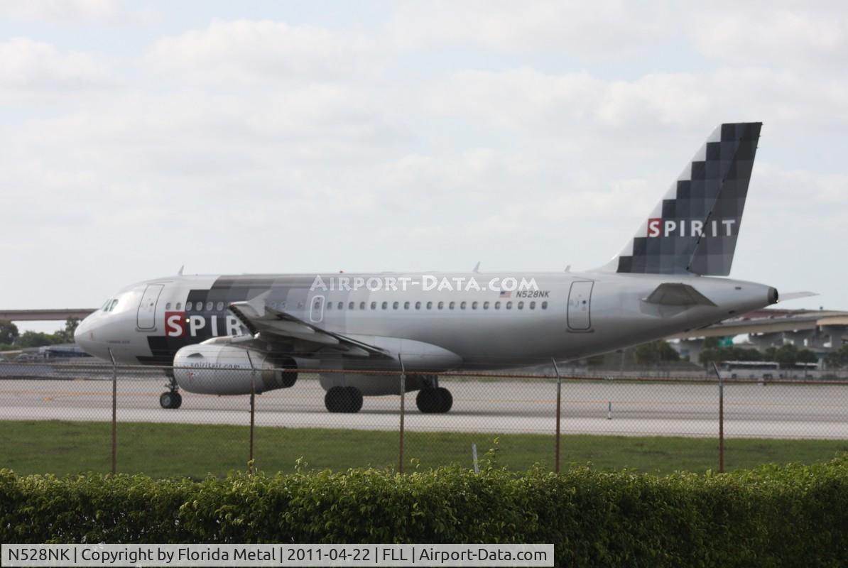 N528NK, 2007 Airbus A319-132 C/N 2983, Spirit A319