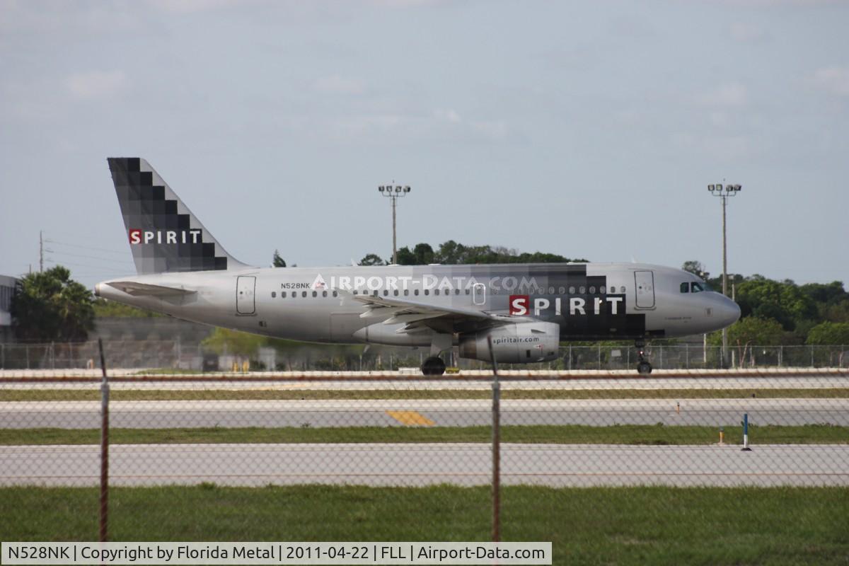 N528NK, 2007 Airbus A319-132 C/N 2983, Spirit A319