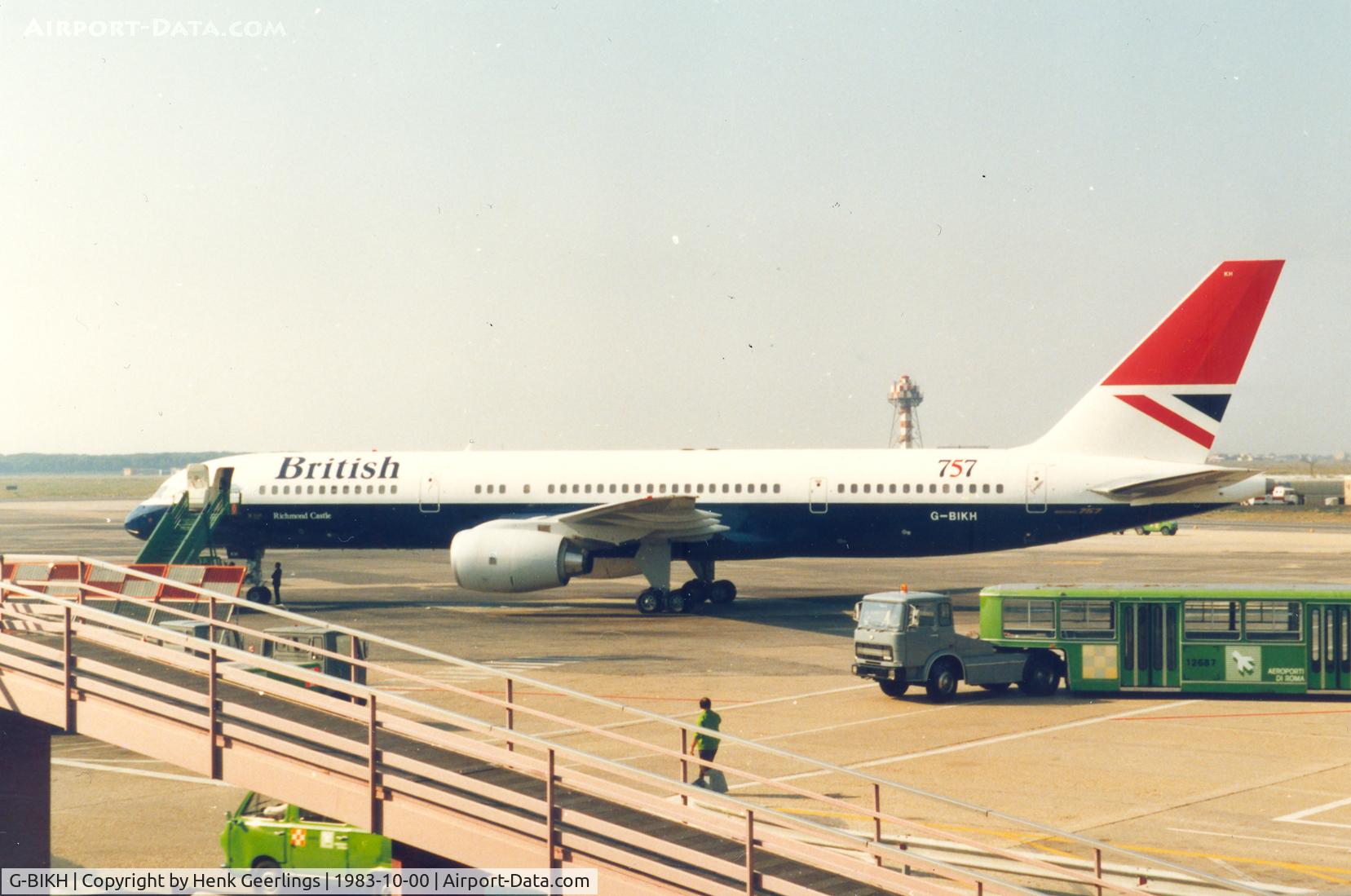 G-BIKH, 1983 Boeing 757-236 C/N 22179, British 757 at Romr Airport