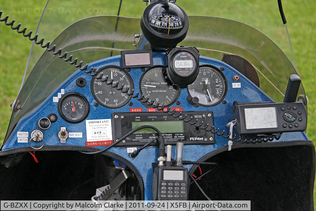 G-BZXX, 2001 Pegasus Quantum 15-912 C/N 7812, Pegasus Quantum 912, Fishburn Airfield, September 2011.