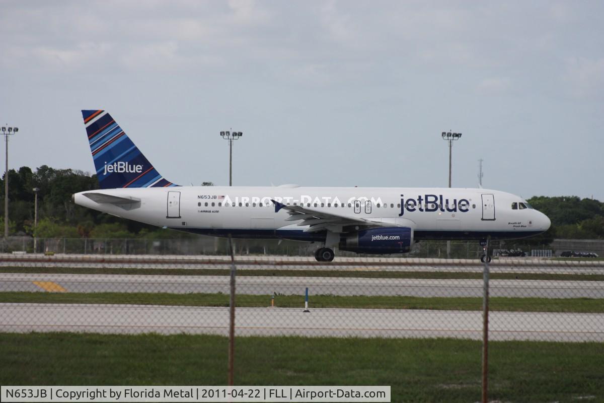 N653JB, 2007 Airbus A320-232 C/N 3039, 