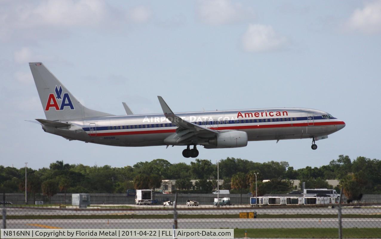 N816NN, 2009 Boeing 737-823 C/N 31081, American 737-800