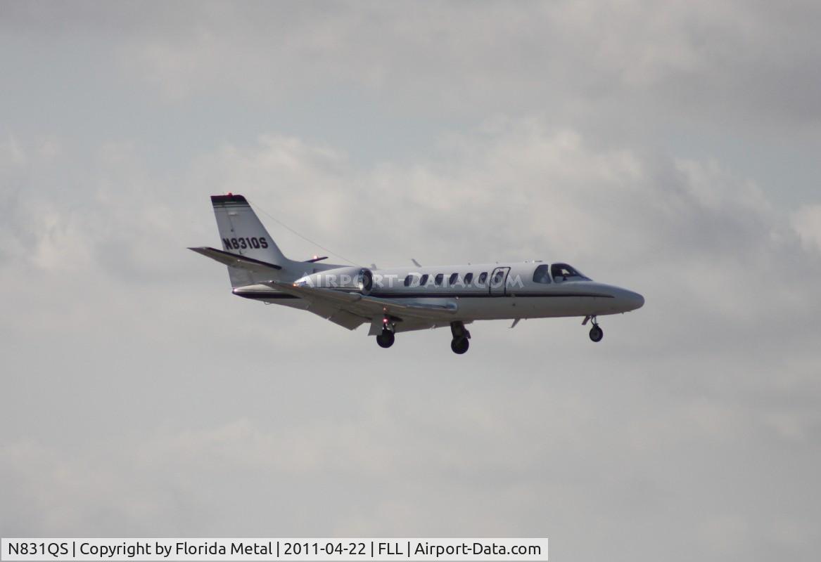 N831QS, 2008 Cessna 560 Citation Encore+ C/N 560-0792, Net Jets C560