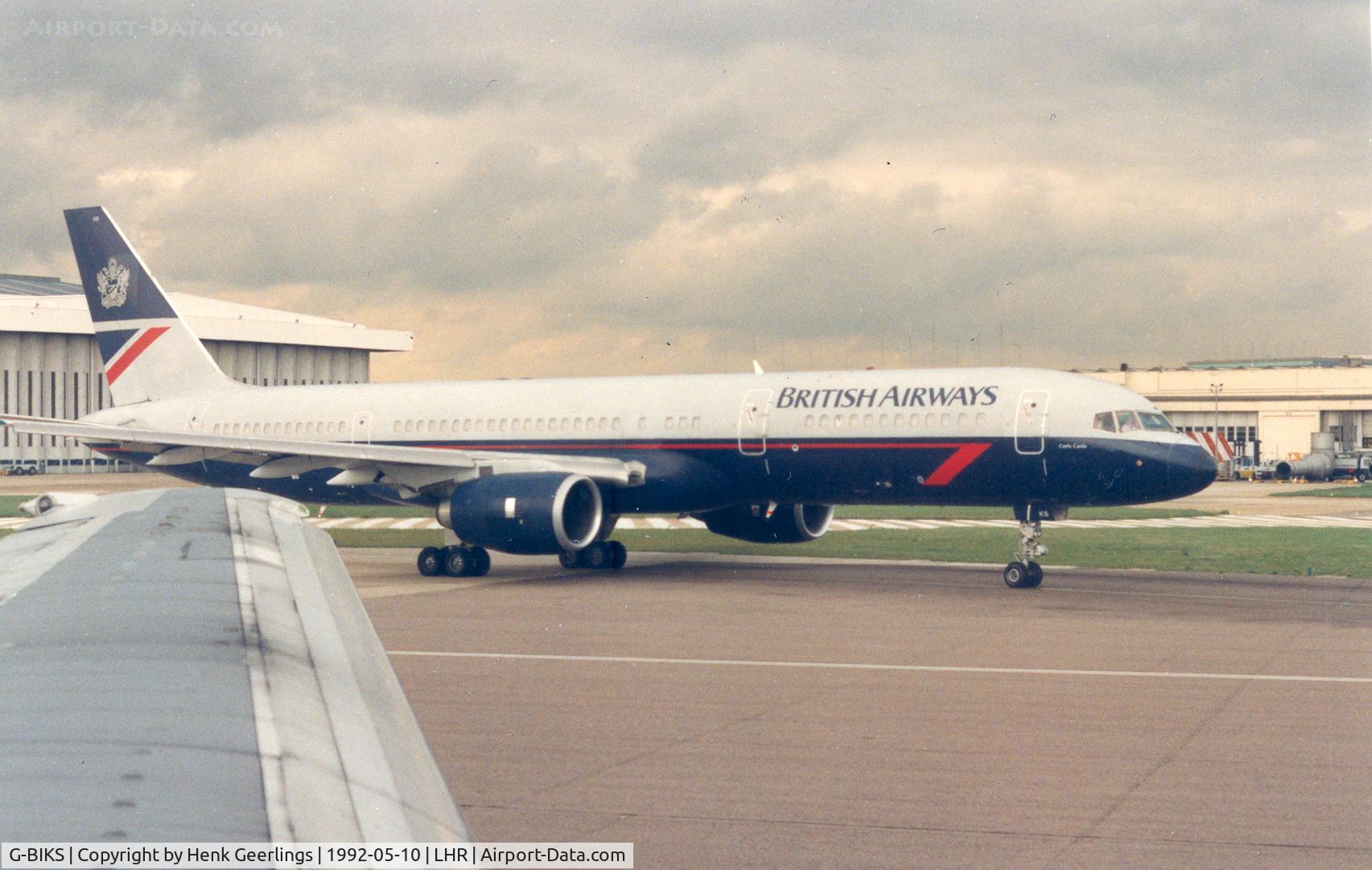 G-BIKS, 1985 Boeing 757-236 C/N 22190, British Airways