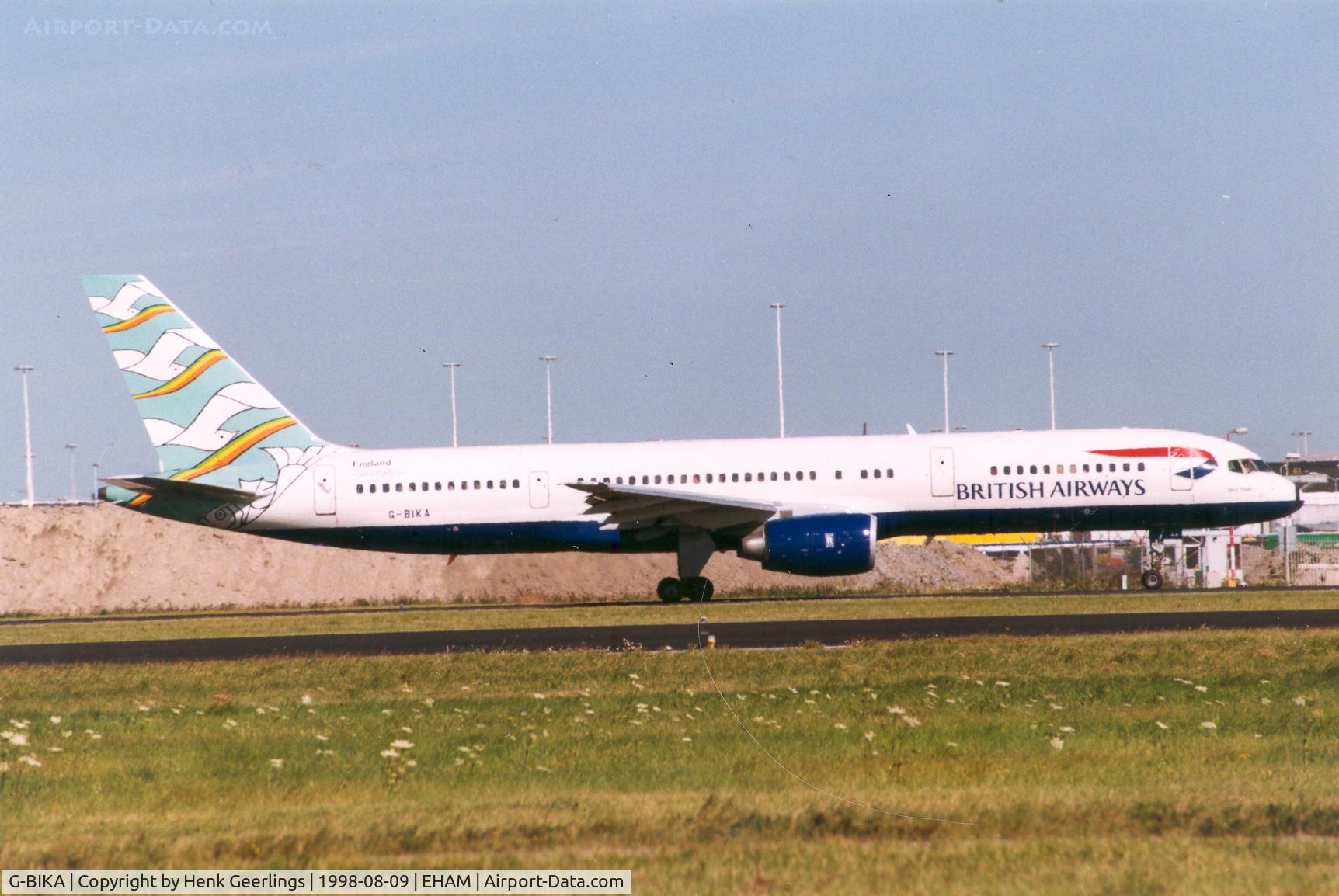 G-BIKA, 1982 Boeing 757-236 C/N 22172, British Airways. Spcl cs tail 