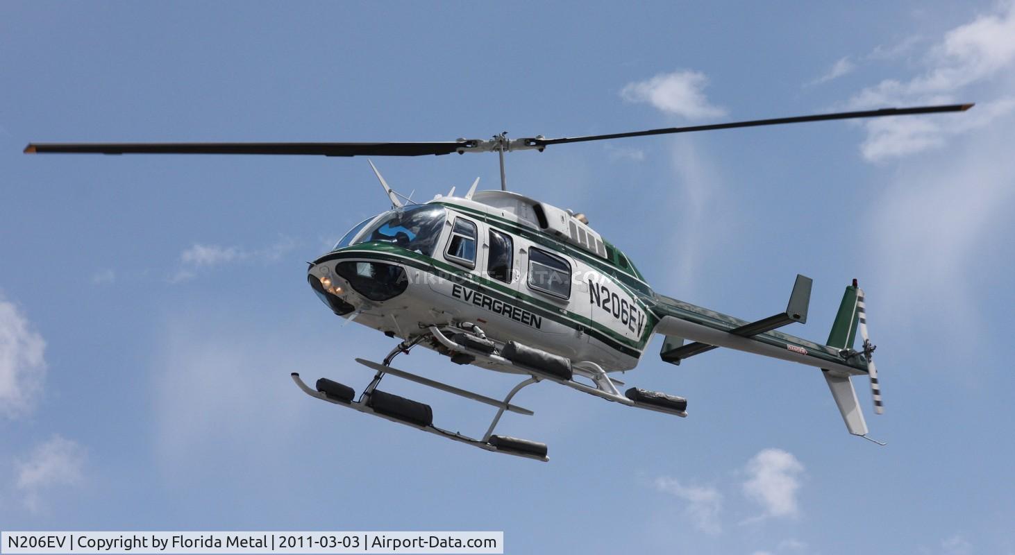 N206EV, 2005 Bell 206L-4 LongRanger IV LongRanger C/N 52311, Evergreen Helicopters Bell 206 at Heliexpo Orlando