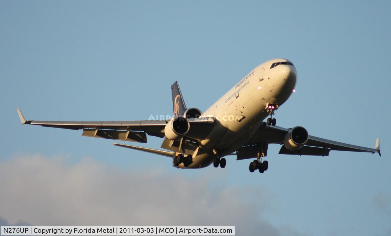N276UP, 1996 McDonnell Douglas MD-11F C/N 48579, UPS MD-11