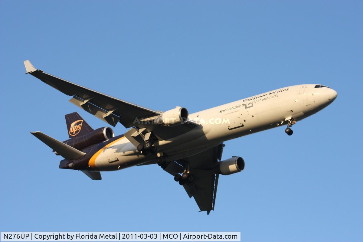 N276UP, 1996 McDonnell Douglas MD-11F C/N 48579, UPS MD-11