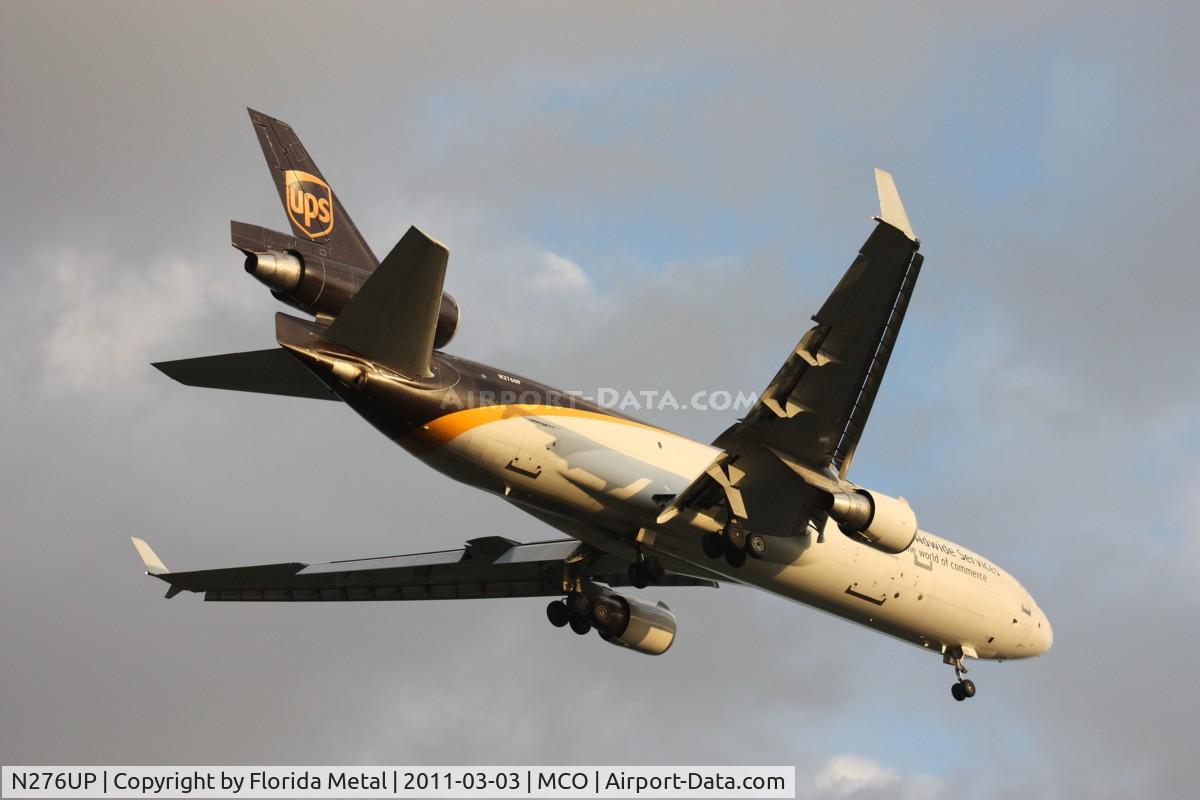 N276UP, 1996 McDonnell Douglas MD-11F C/N 48579, UPS MD-11