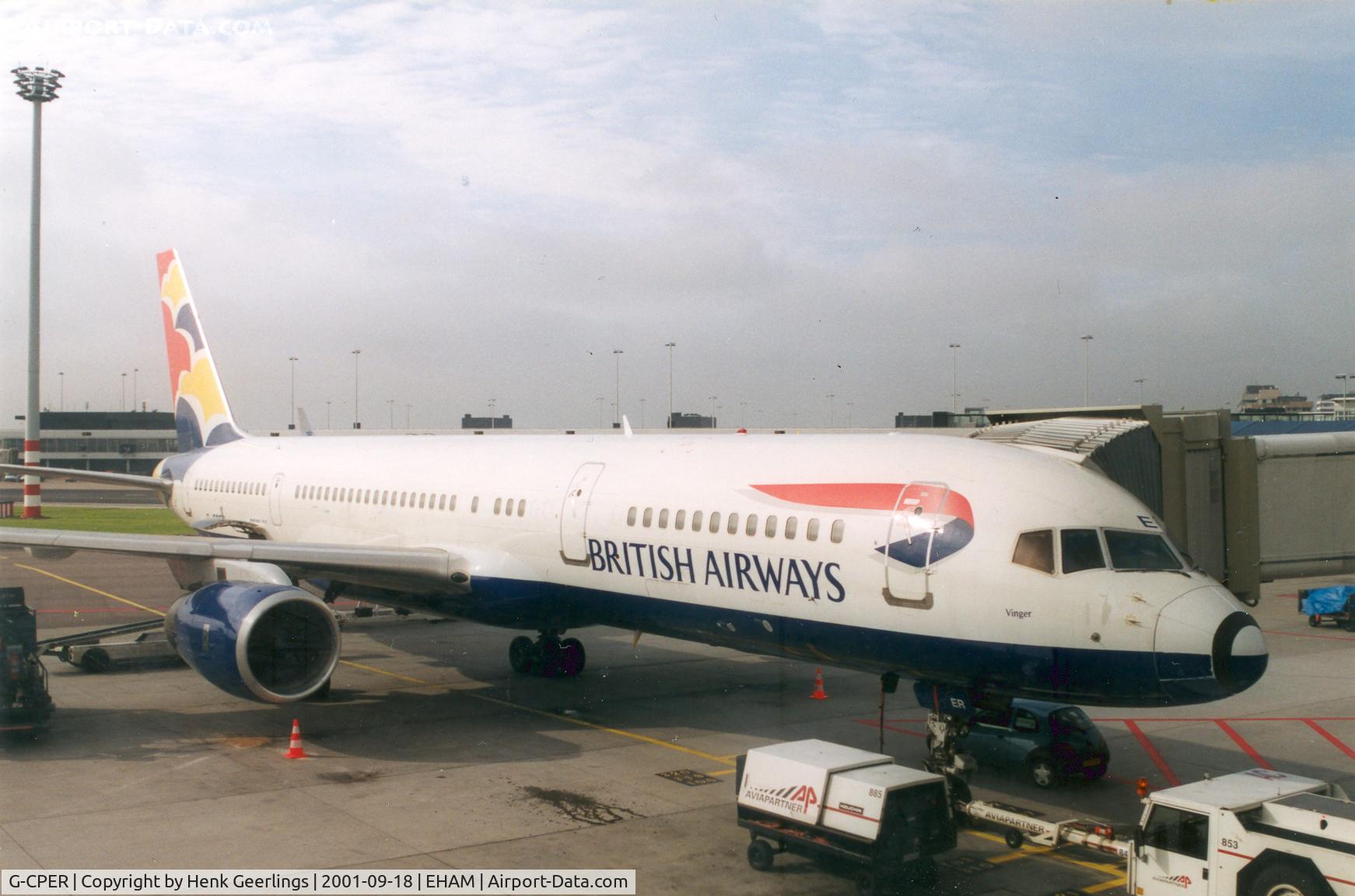 G-CPER, 1997 Boeing 757-236 C/N 29113, British Airways