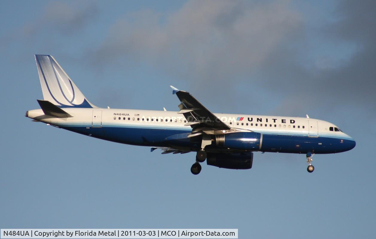 N484UA, 2001 Airbus A320-232 C/N 1609, United A320