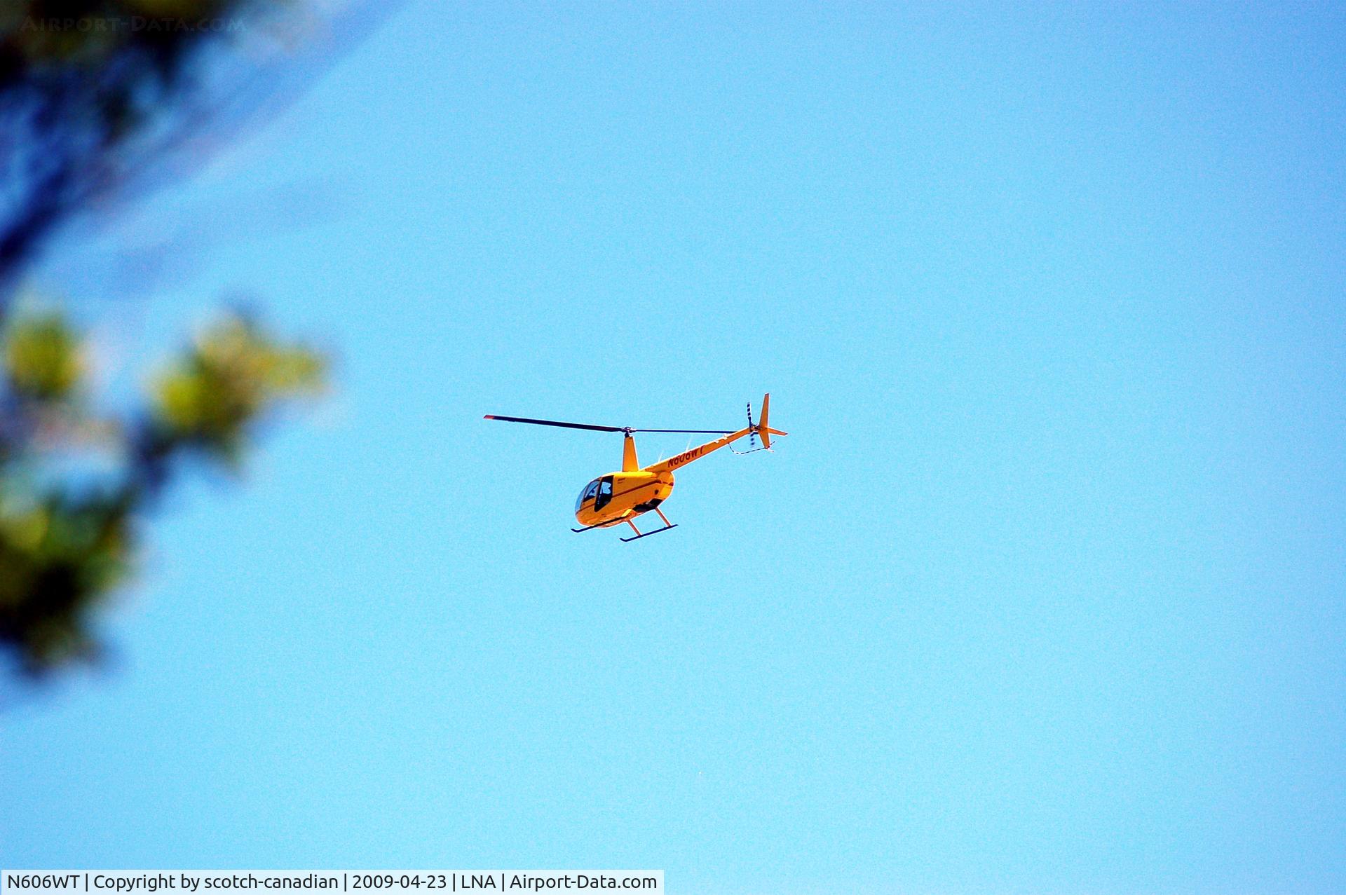 N606WT, 2007 Robinson R44 C/N 1768, 2007 Robinson R44 N606WT at Palm Beach County Park Airport, Lantana, FL