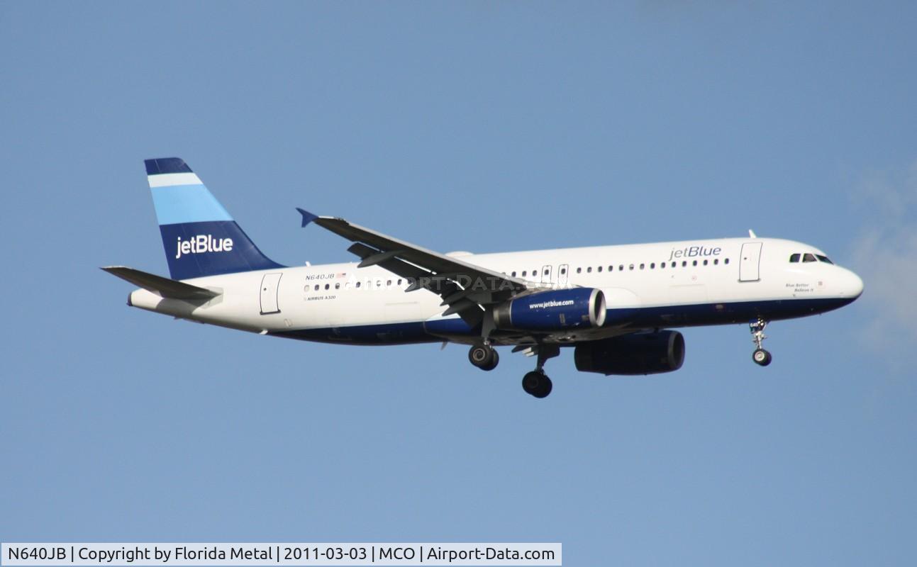 N640JB, 2006 Airbus A320-232 C/N 2832, 