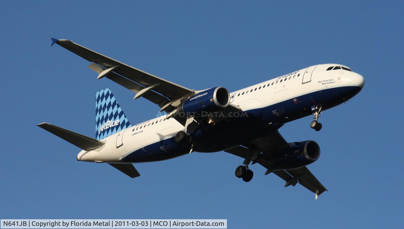 N641JB, 2006 Airbus A320-232 C/N 2848, 