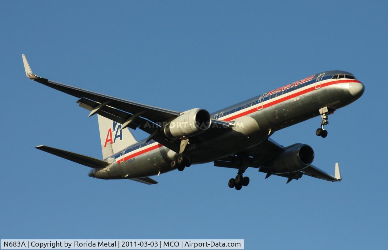N683A, 1992 Boeing 757-223 C/N 25340, American 757