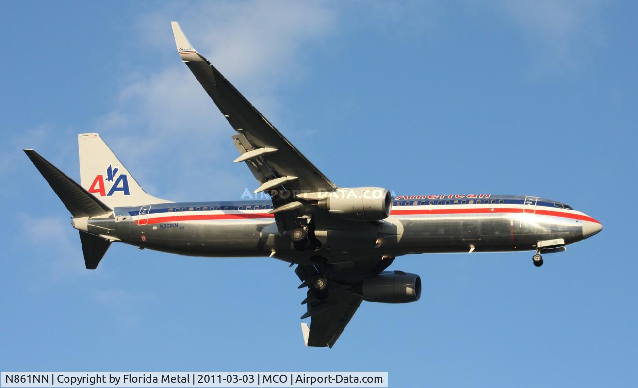 N861NN, 2010 Boeing 737-823 C/N 31109, American 737