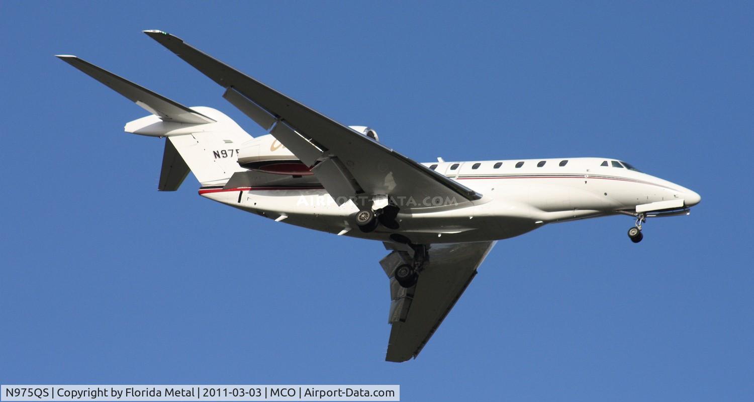 N975QS, 2002 Cessna 750 Citation X C/N 750-0175, Citation X