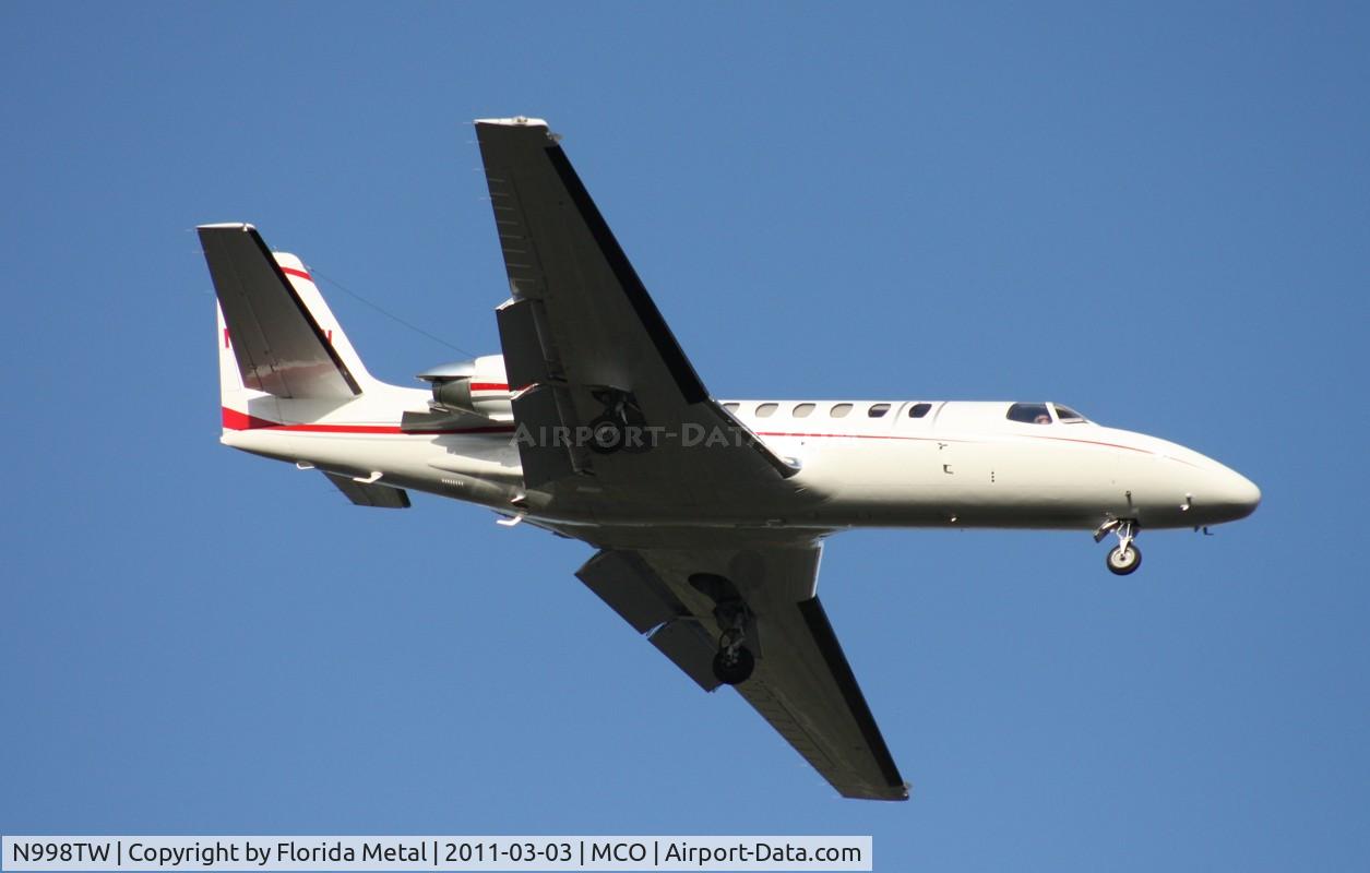 N998TW, 1996 Cessna 560 Citation Ultra C/N 560-0362, Cessna 560