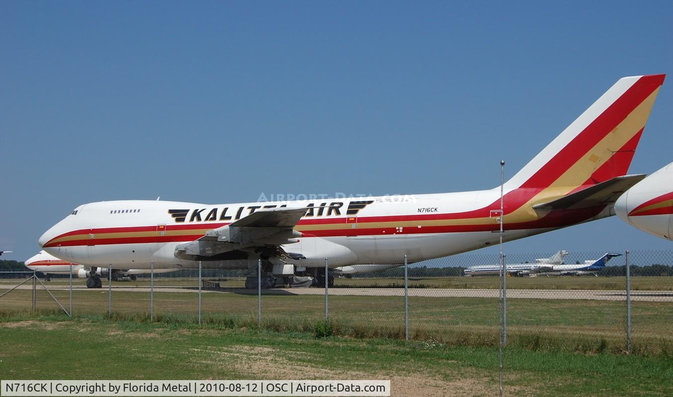 N716CK, 1970 Boeing 747-122SF C/N 19753, Kalitta 747-100