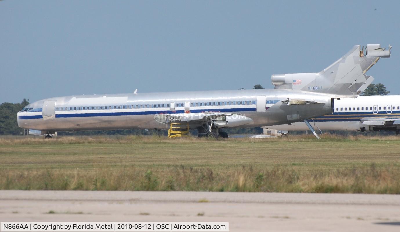 N866AA, 1977 Boeing 727-223 C/N 21371, Parted out ex American 727