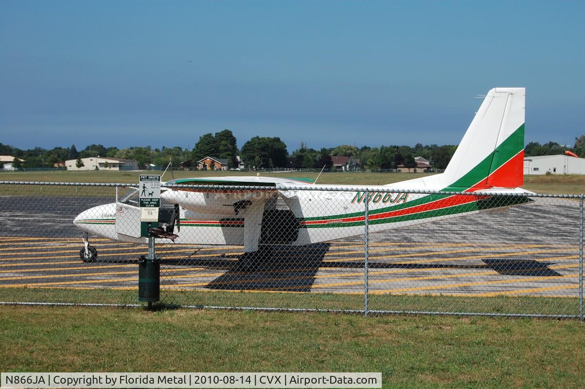 N866JA, 1970 Britten-Norman BN-2A Islander C/N 185, BN-2A