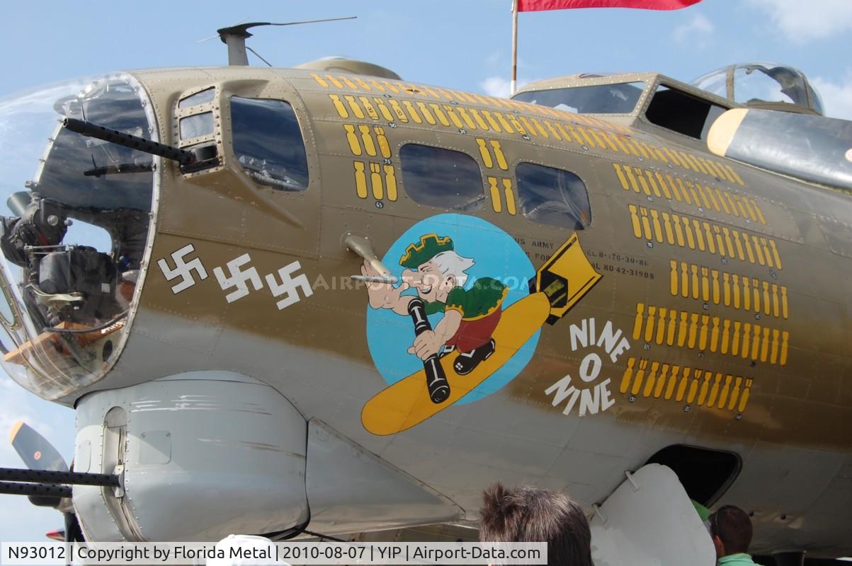 N93012, 1944 Boeing B-17G-30-BO Flying Fortress C/N 32264, Nine O Nine