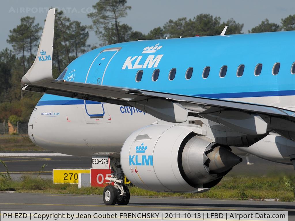PH-EZD, 2009 Embraer 190LR (ERJ-190-100LR) C/N 19000279, KLM to AMS