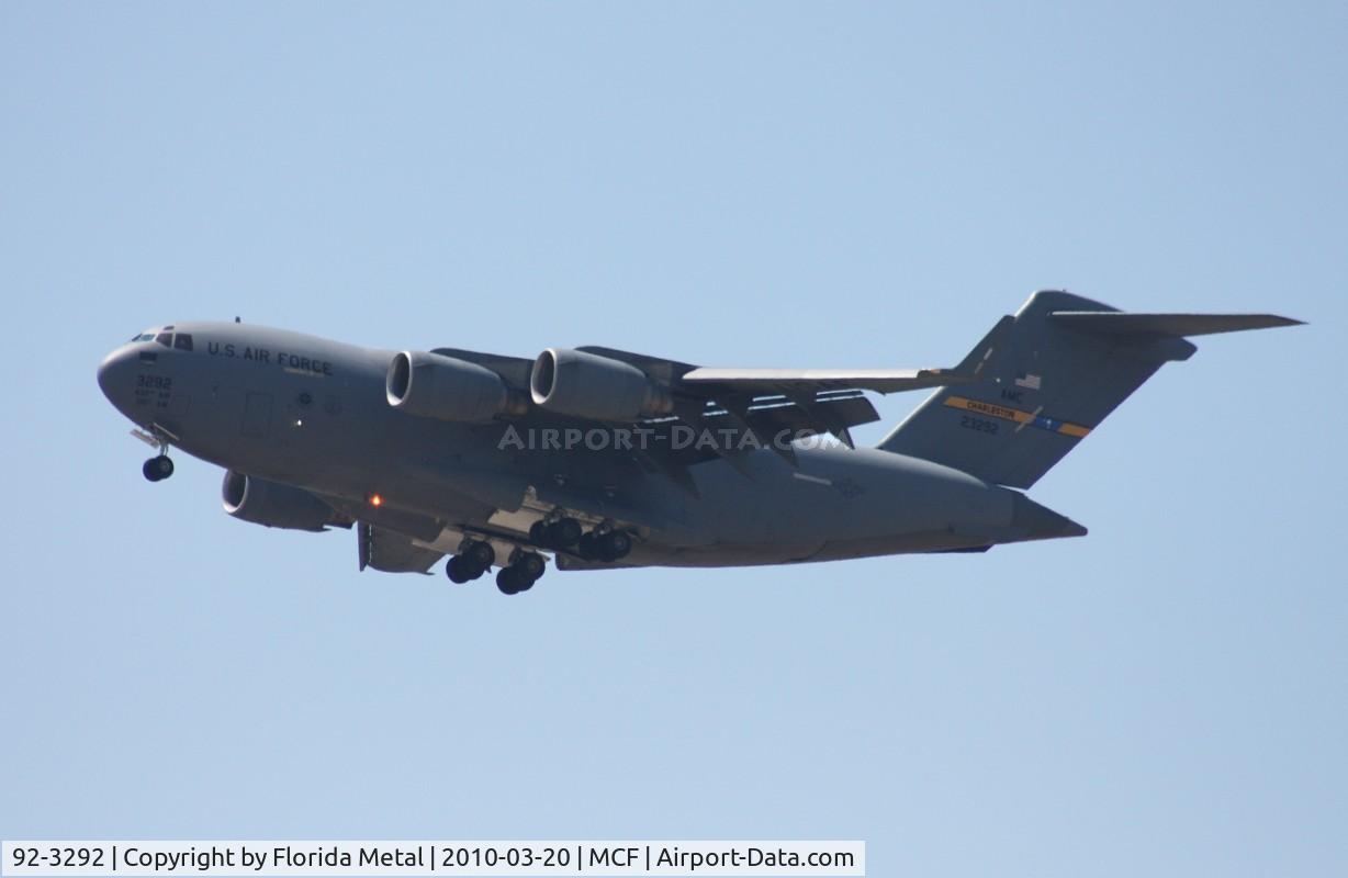 92-3292, 1992 McDonnell Douglas C-17A Globemaster III C/N P-12, C-17 demo