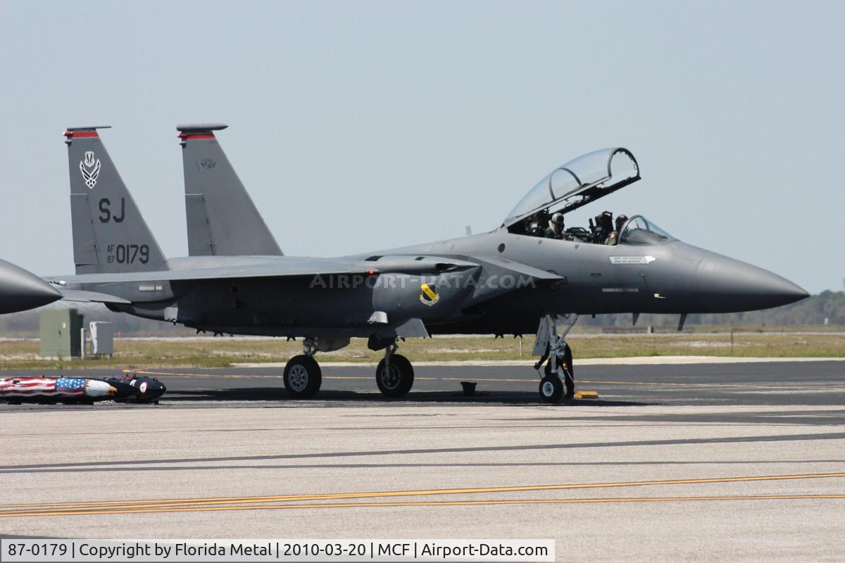 87-0179, 1987 McDonnell Douglas F-15E Strike Eagle C/N 1044/E019, F-15E