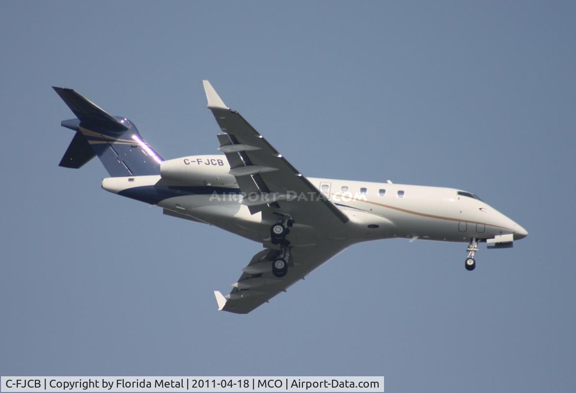 C-FJCB, 2007 Bombardier Challenger 300 (BD-100-1A10) C/N 20192, Challenger 300