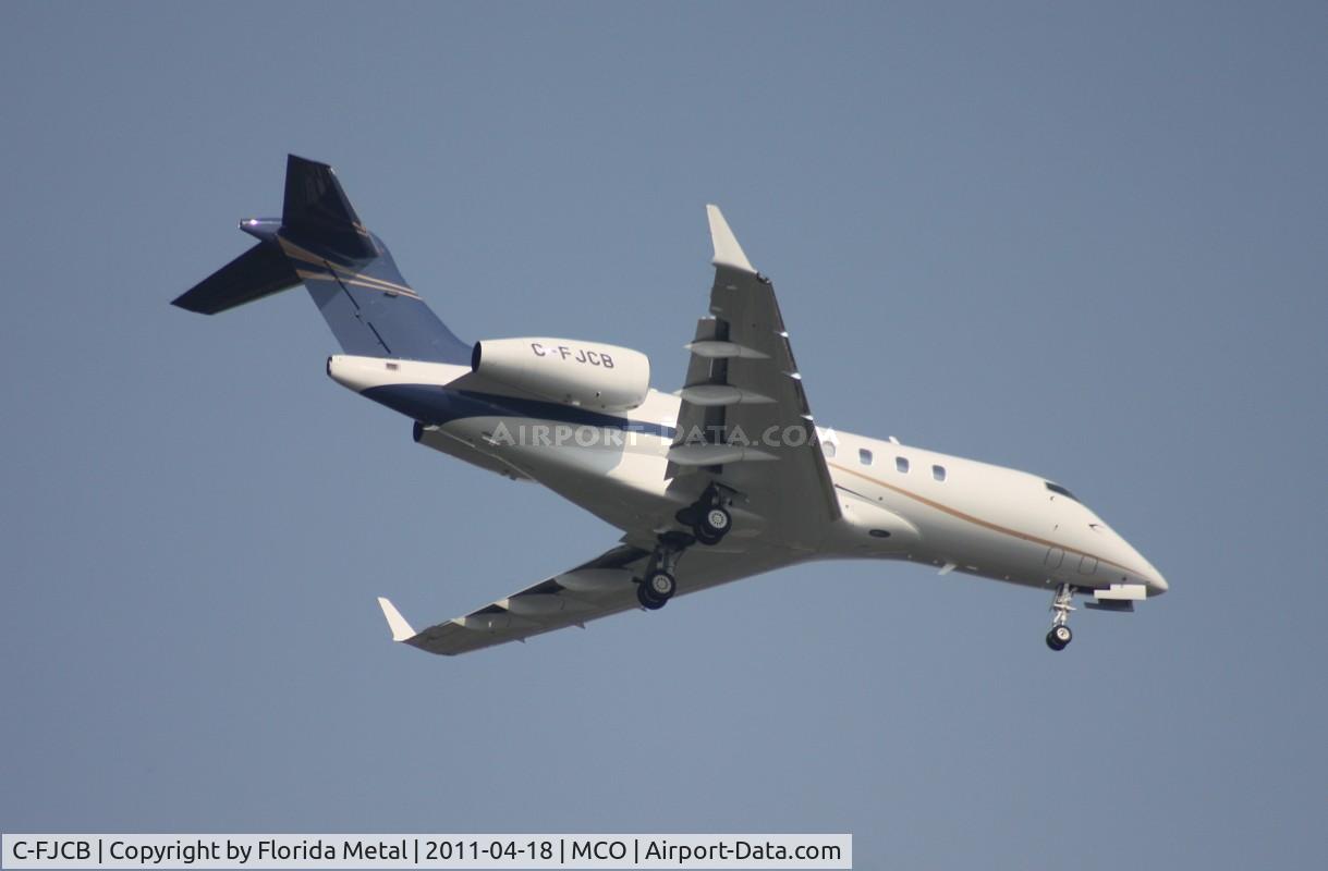 C-FJCB, 2007 Bombardier Challenger 300 (BD-100-1A10) C/N 20192, Challenger 300
