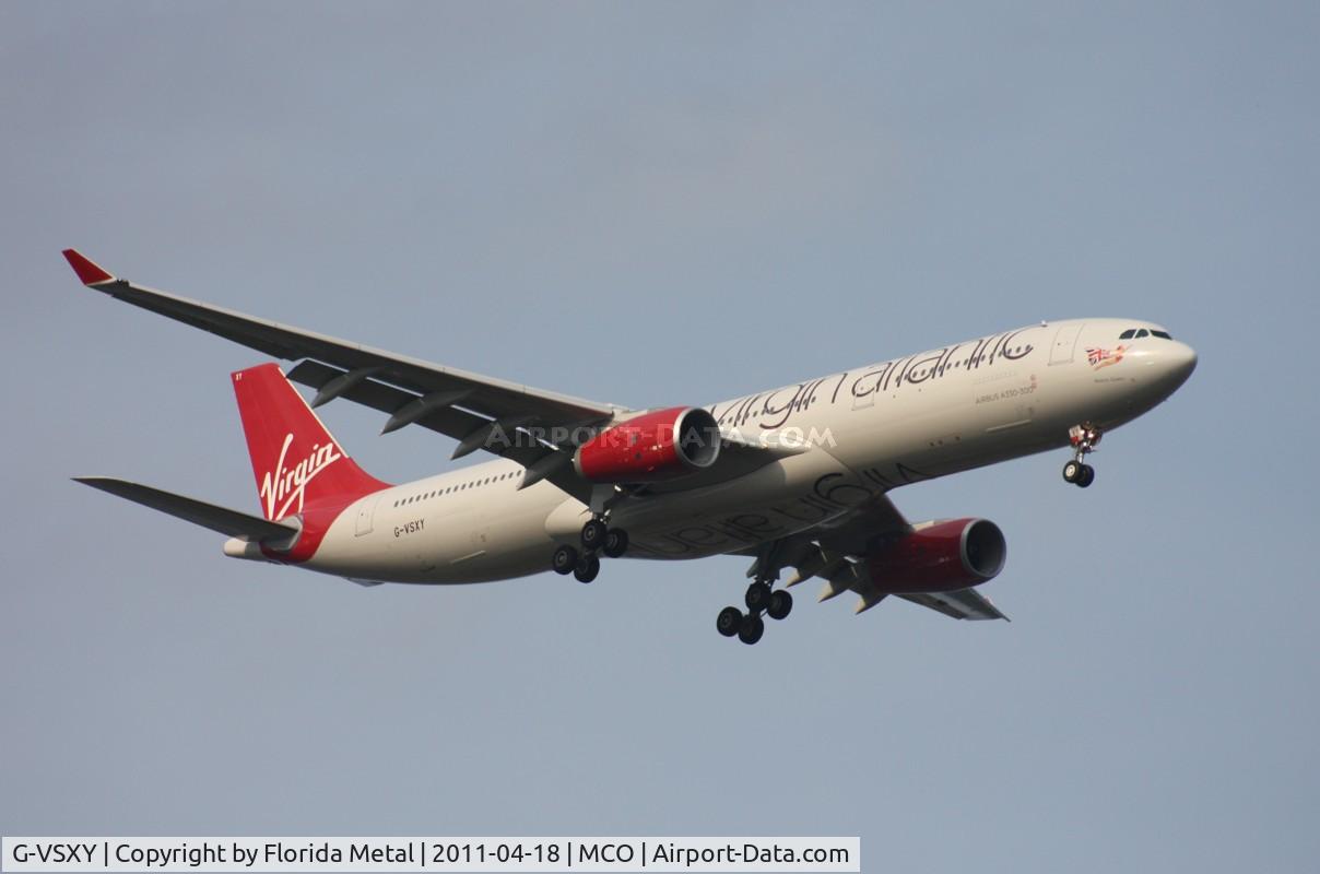G-VSXY, 2010 Airbus A330-343X C/N 1195, Virgin A330