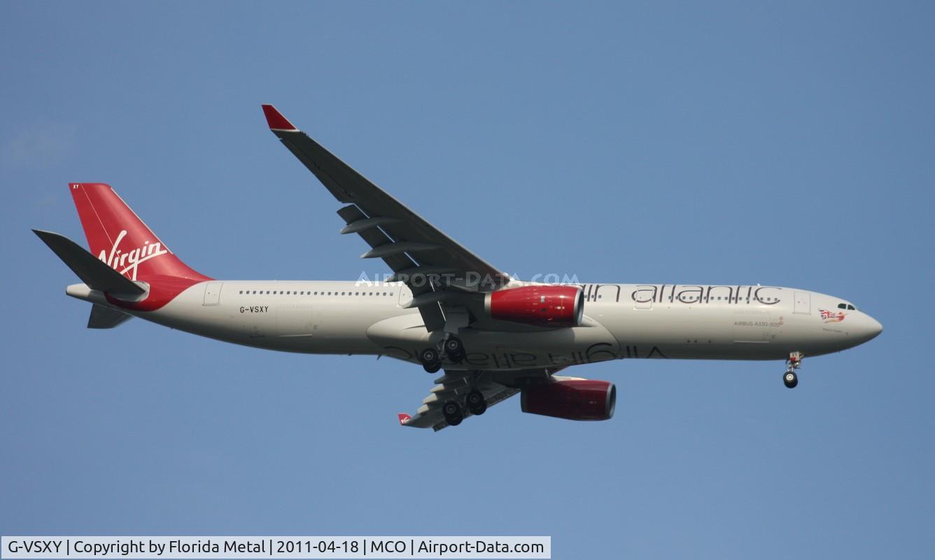 G-VSXY, 2010 Airbus A330-343X C/N 1195, Virgin A330