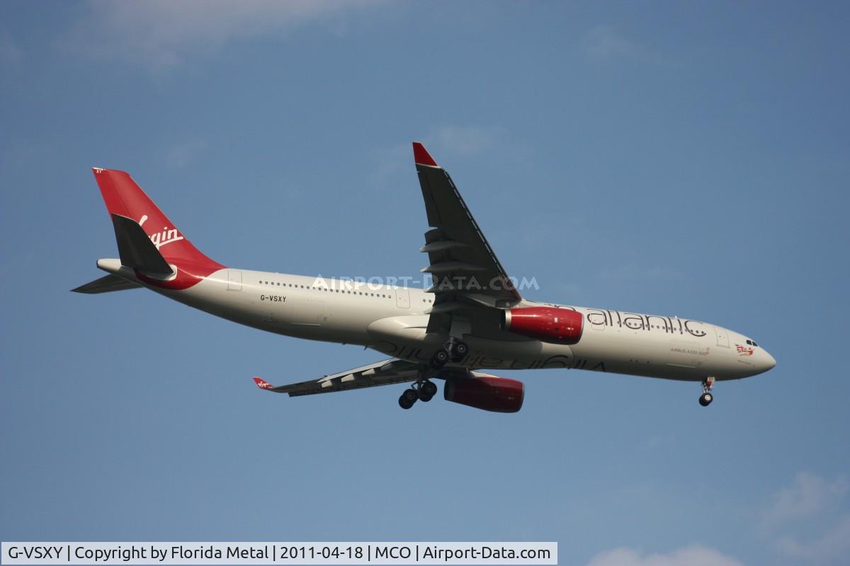 G-VSXY, 2010 Airbus A330-343X C/N 1195, Virgin A330