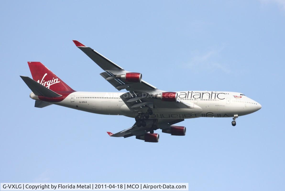 G-VXLG, 1998 Boeing 747-41R C/N 29406, Virgin 747-400